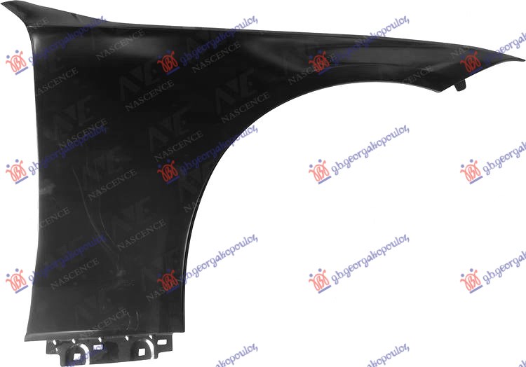 FRONT FENDER ALUMINIUM