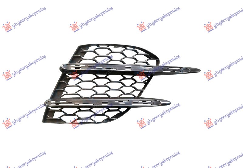 FRONT BUMPER GRILLE (W/CHROME MOULDING HOLE) (AMG)