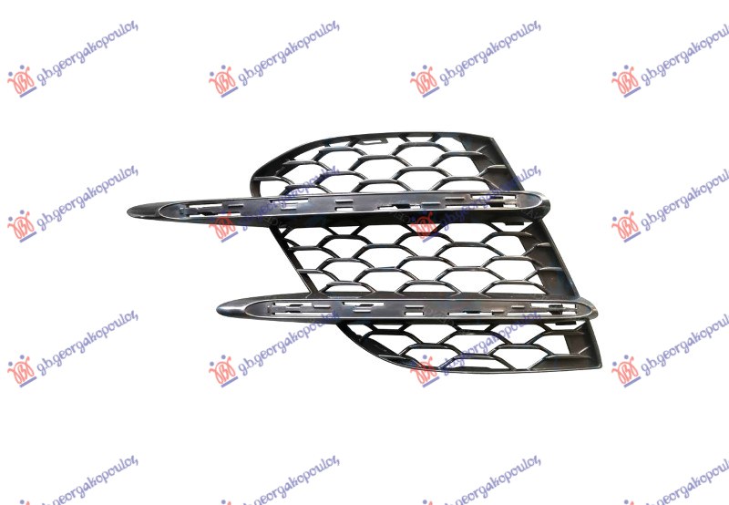 FRONT BUMPER GRILLE (W/CHROME MOULDING HOLE) (AMG)