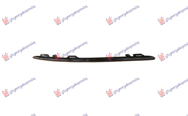 FRONT BUMPER GRILLE MOULDING LOWER BLACK (AMG)