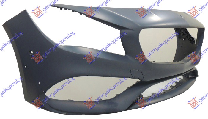 FRONT BUMPER PRIMED (CLA45 AMG) (W/6 PDC)