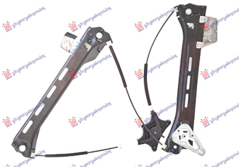 FRONT WINDOW REGULATOR ELECTRICAL (W/O MOTOR)