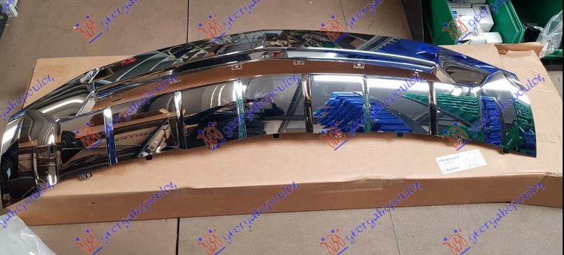 FRONT BUMPER GRILLE CHROME MOULING LOWER (AMG-LINE)