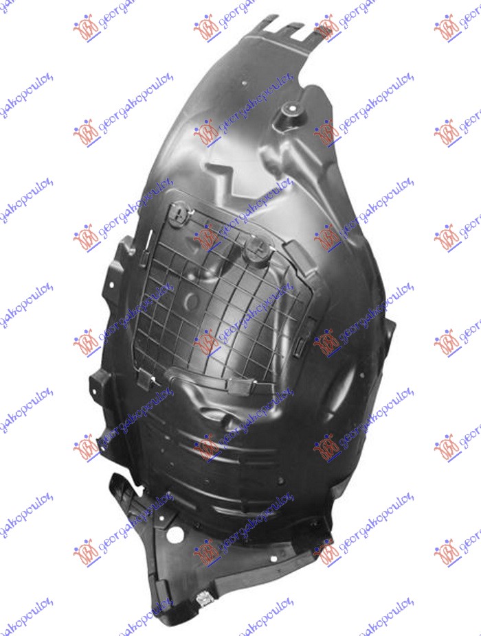 FRONT INNER PLASTIC FENDER (FRONT PART)
