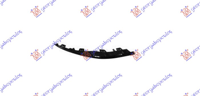 FRONT BUMPER MOULDING LOWER BLACK (AMG-LINE)