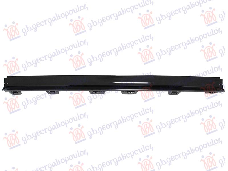 REAR BUMPER SPOILER MOULDING CENTER PAINTED BLACK (C43/C63 AMG)