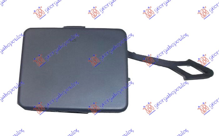 TOW HOOK COVER REAR PRIMED