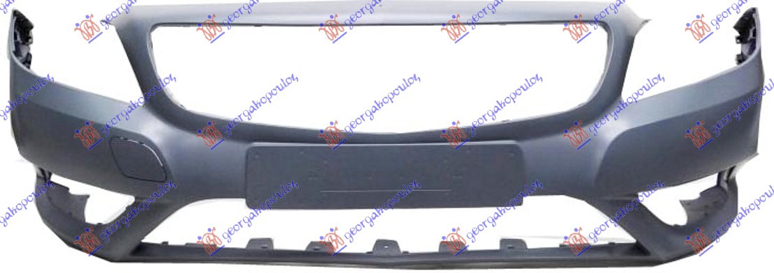 FRONT BUMPER PRIMED (CLASSIC) W/CUTTING MARKS FOR PDC