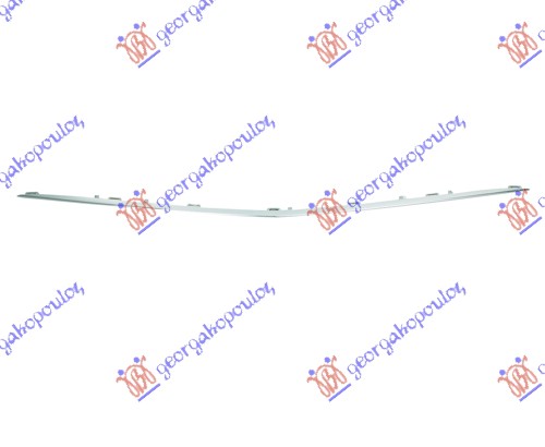 FRONT BUMPER MOULDING LOWER CHROME (AVANTGARDE/EXCLUSIVE)