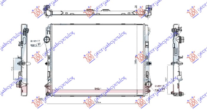RADIATOR 2.0 PETROL/HYBRID MANUAL/AUTOMATIC (640x502)