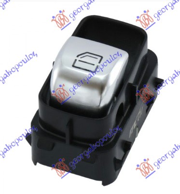 DOOR SWITCH FRONT (& REAR RH=LH) (Black base/Silver bouton) (White light) (4pin)