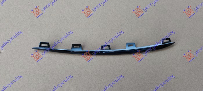 FRONT BUMPER GRILLE MOULDING UPPER BLACK POLISHED (AMG-LINE)
