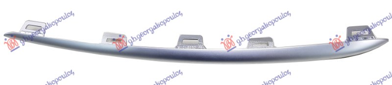 FRONT BUMPER GRILLE MOULDING UPPER CHROME (AMG 1)