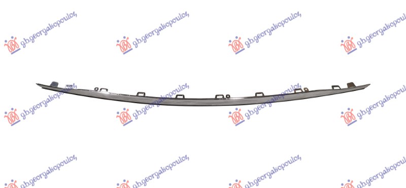 REAR BUMPER MOULDING CHROME MIDDLE (UPPER)