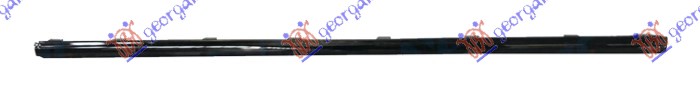 REAR BUMPER SPOILER MOULDING BLACK POLISHED (AMG-LINE)