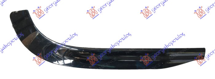 REAR BUMPER SPOILER MOULDING BLACK POLISHED (AMG-LINE)