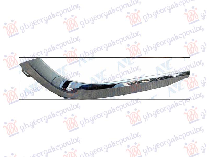 REAR BUMPER SIDE MOULDING CHROME (63 AMG)