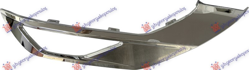 FRONT BUMPER LOWER MOULDING (CHROME) (W/FOG LIGHT HOLE)