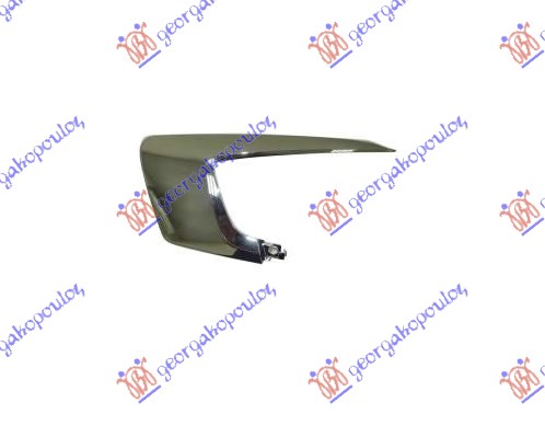 FRONT BUMPER UPPER MOULDING CHROME