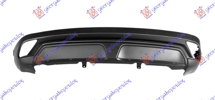 REAR BUMPER SPOILER (W/O MOULDINGS HOLES)