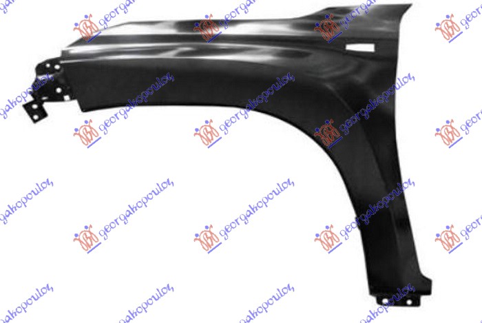 FRONT FENDER (WITH SIDE LAMP HOLE)