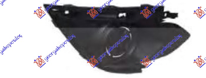 FRONT BUMPER GRILLE (W/O FOG LAMP HOLE)