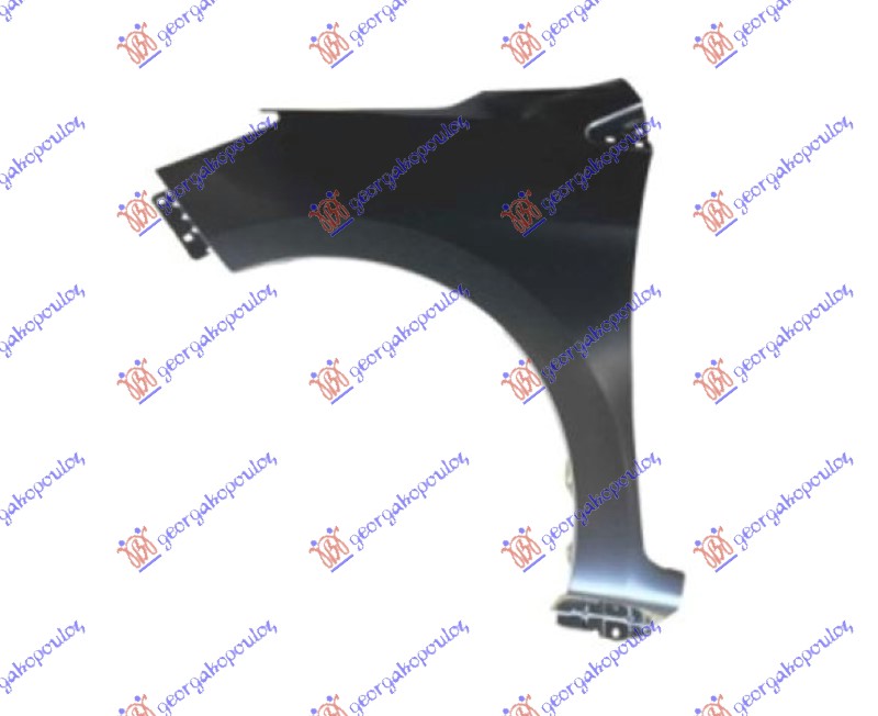 FRONT FENDER (WITHOUT SIDE LAMP HOLE)