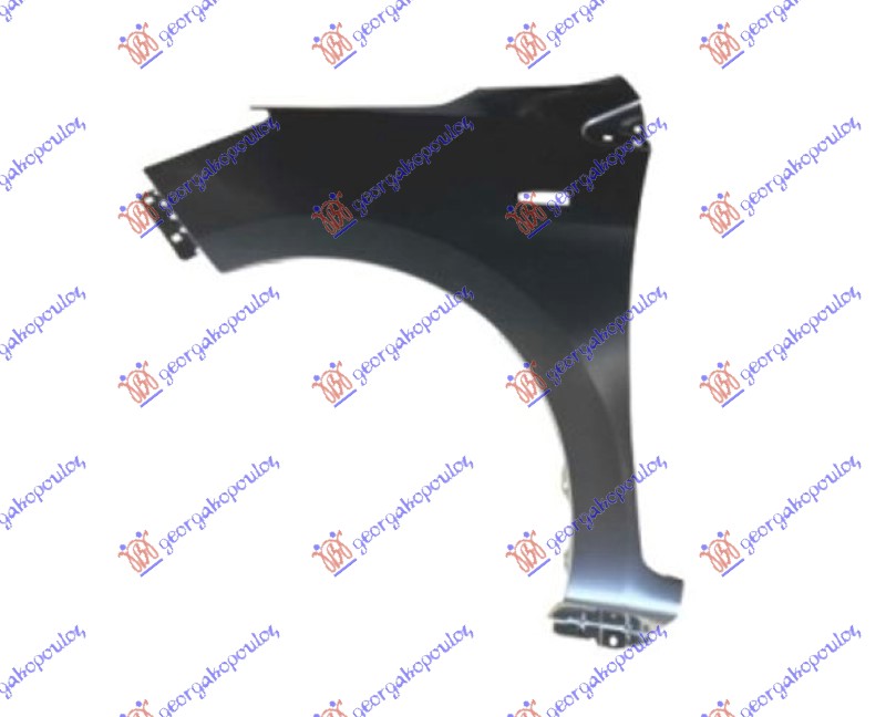 FRONT FENDER (WITH SIDE LAMP HOLE)