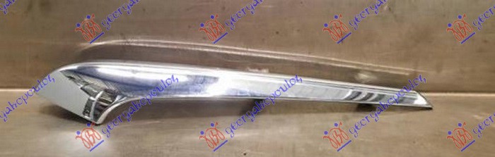 FRONT BUMPER MOULDING UPPER CHROME