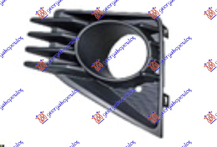 FRONT BUMPER GRILLE (W/ FOG LAMP HOLE)