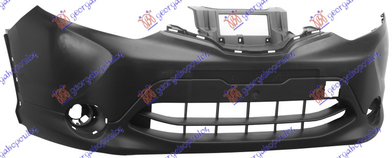 FRONT BUMPER PRIMED (W/CUTTING MARKS FOR PDC & WASH.HOLES)