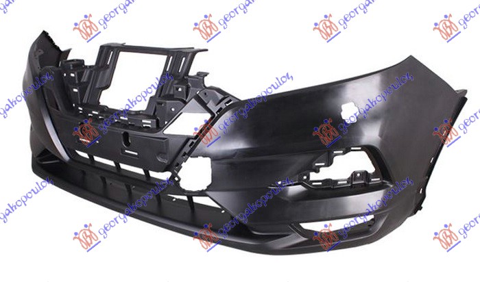 FRONT BUMPER BUMPER (W/WASHER HOLES) (A QUALITY)
