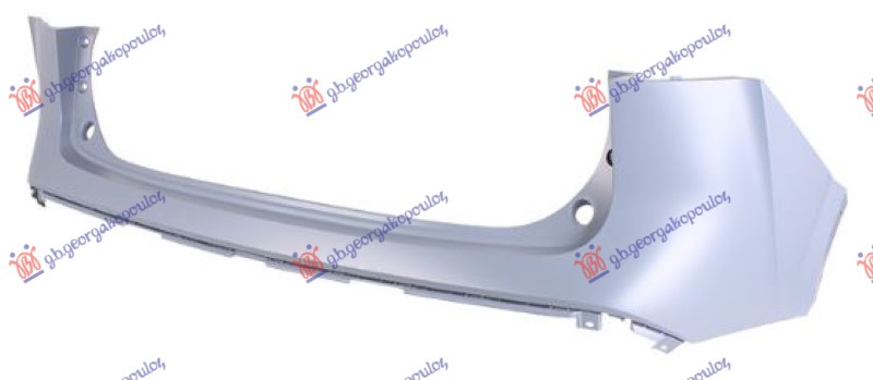 REAR BUMPER UPPER PRIMED (A QUALITY)