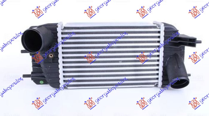 RADIATOR INTERCOOLER 1.6 DIG-T (281x175) (VALEO)