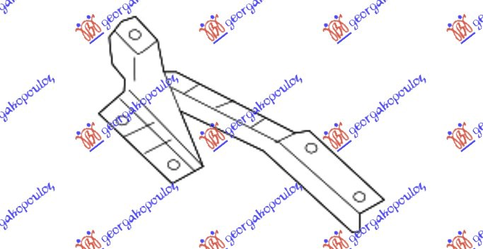 FRONT HOOD HINGE