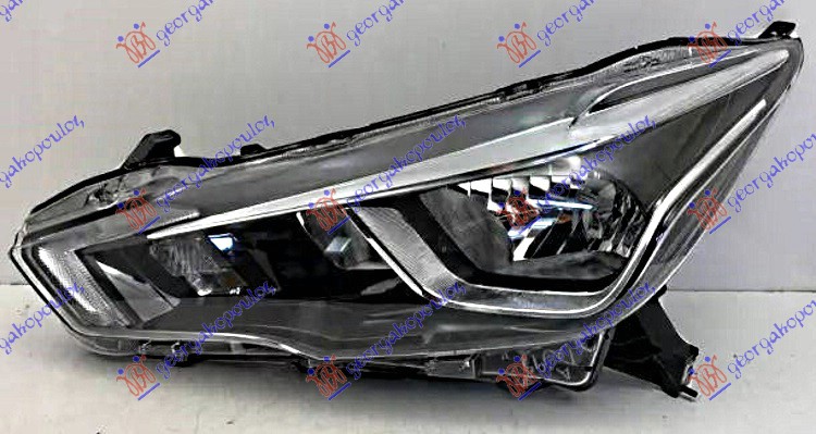HEAD LAMP ELECTRICAL (H11/H9) W/LED DRL (DEPO)