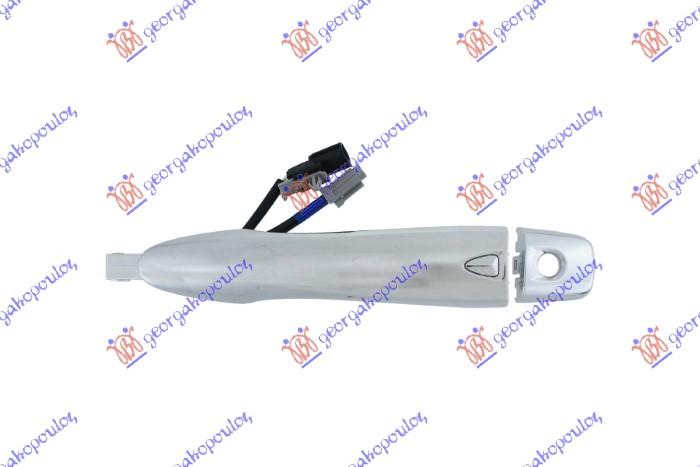 DOOR HANDLE FRONT OUTER CHROME (W/SENSOR)