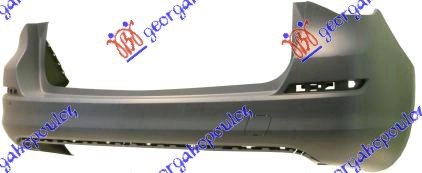REAR BUMPER PRIMED S.W. (W/CUTTING MARKS FOR PDC) (A QUALITY)
