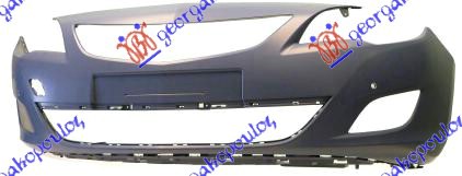 FRONT BUMPER PRIMED (W/2 PDC)