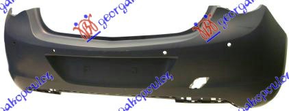 REAR BUMPER PRIMED (W/4 PDC)