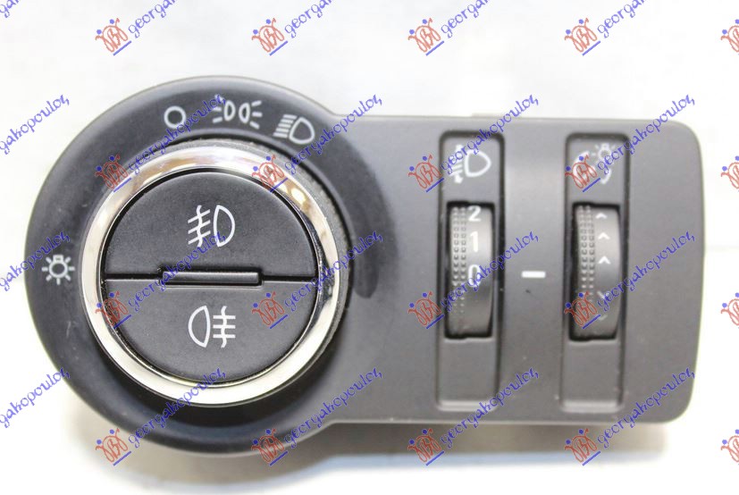 HEAD LAMP SWITCH (W/FOG LAMP) (W/DIMMER & HEADLAMP REGULATOR) (9pin)