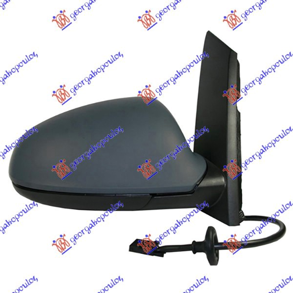 DOOR MIRROR ELECTRICAL HEATED FOLDABLE PRIMED (CONVEX GLASS)