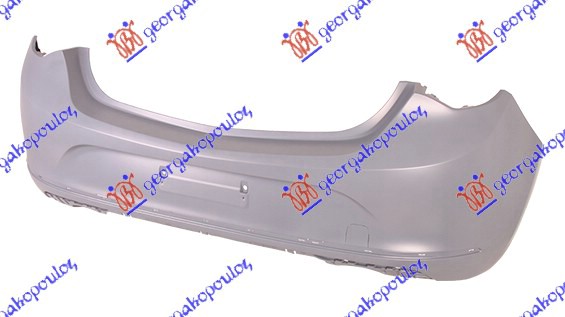 REAR BUMPER PRIMED (W/CUTTING MARKS FOR PDC) (A QUALITY)