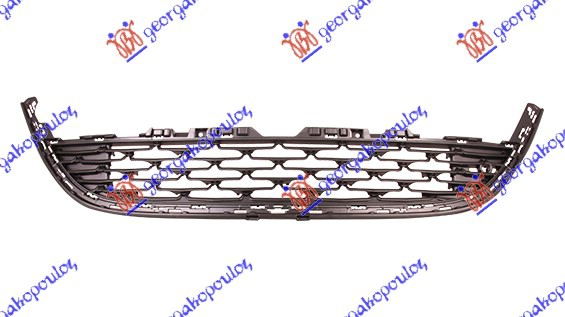 FRONT BUMPER GRILLE (W/ CHROME MOULDING HOLE)