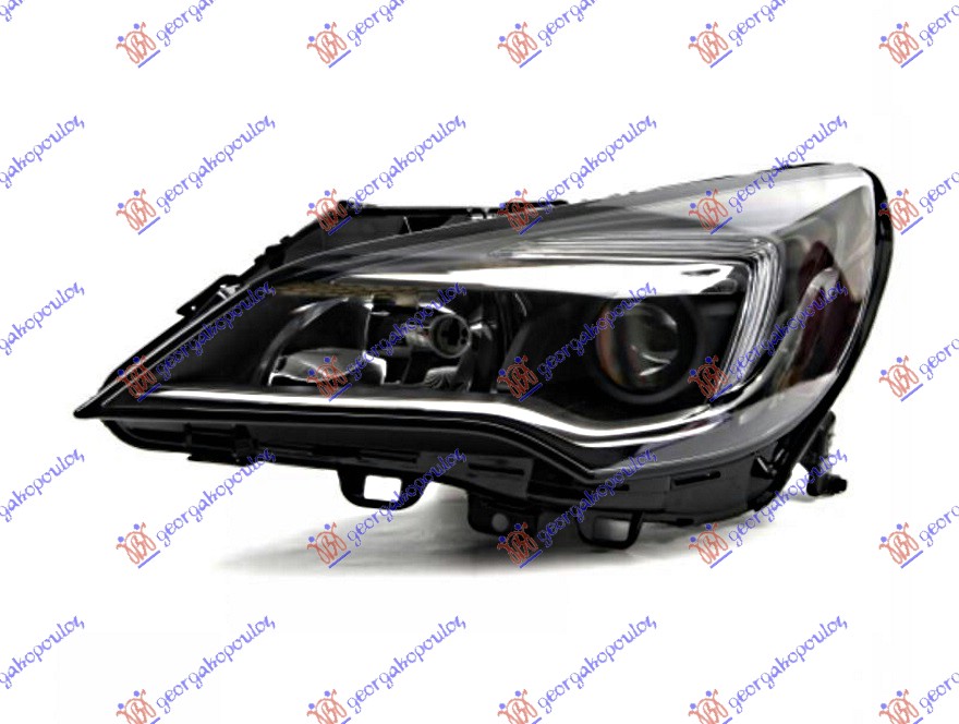 HEAD LAMP ELECTRICAL W/LED DRL (MARELLI)