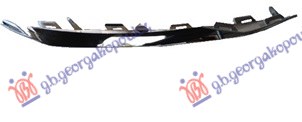 FRONT BUMPER GRILLE MOULDING CHROME