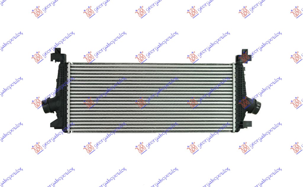 RADIATOR INTERCOOLER 1.4i-16V TURBO(665x285)