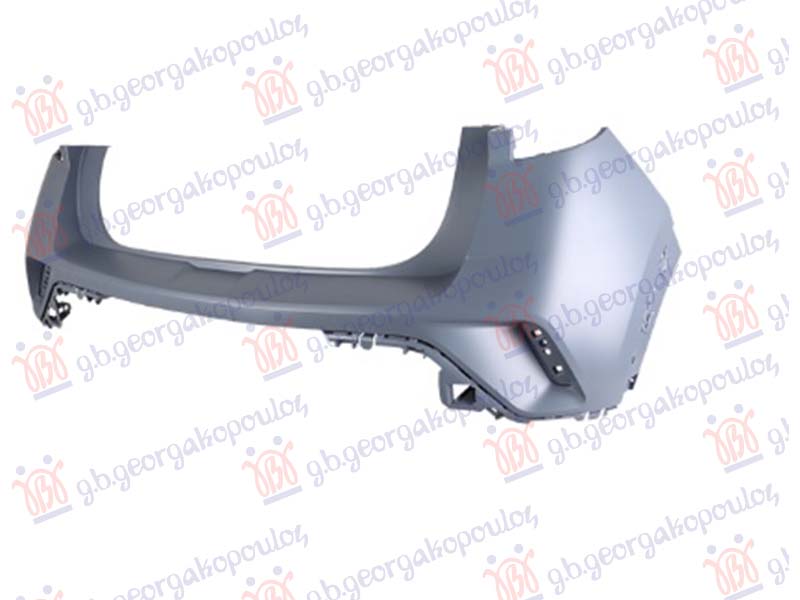 REAR BUMPER UPPER PRIMED
