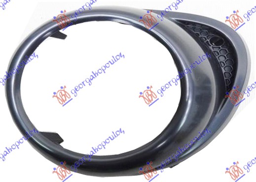 FRONT BUMPER GRILLE (W/ FOG LAMP HOLE) & (W/ CHROME MOULDING) SEAT)