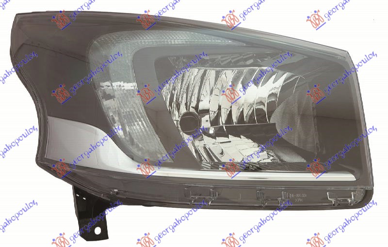 HEAD LAMP ELECTRICAL W/LED DRL (DEPO)